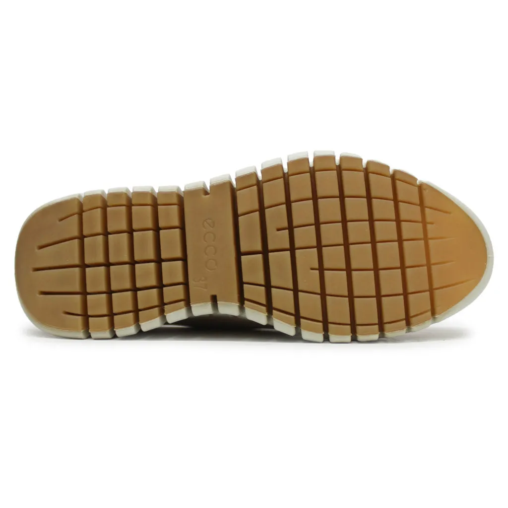 Ecco Gruuv Leather Women's  Low Top Trainers ecco Shoes