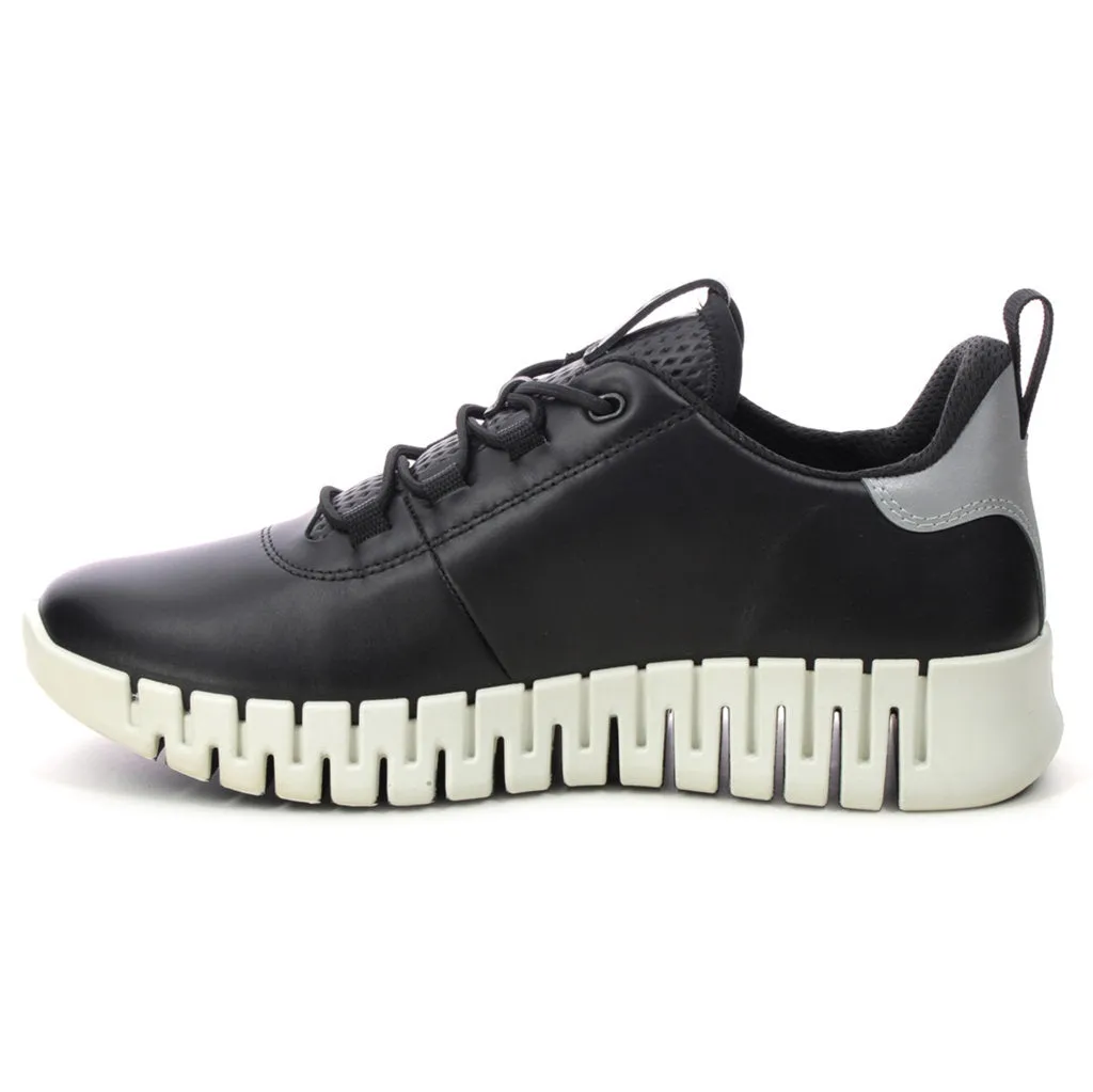 Ecco Gruuv Leather Women's  Low Top Trainers ecco Shoes