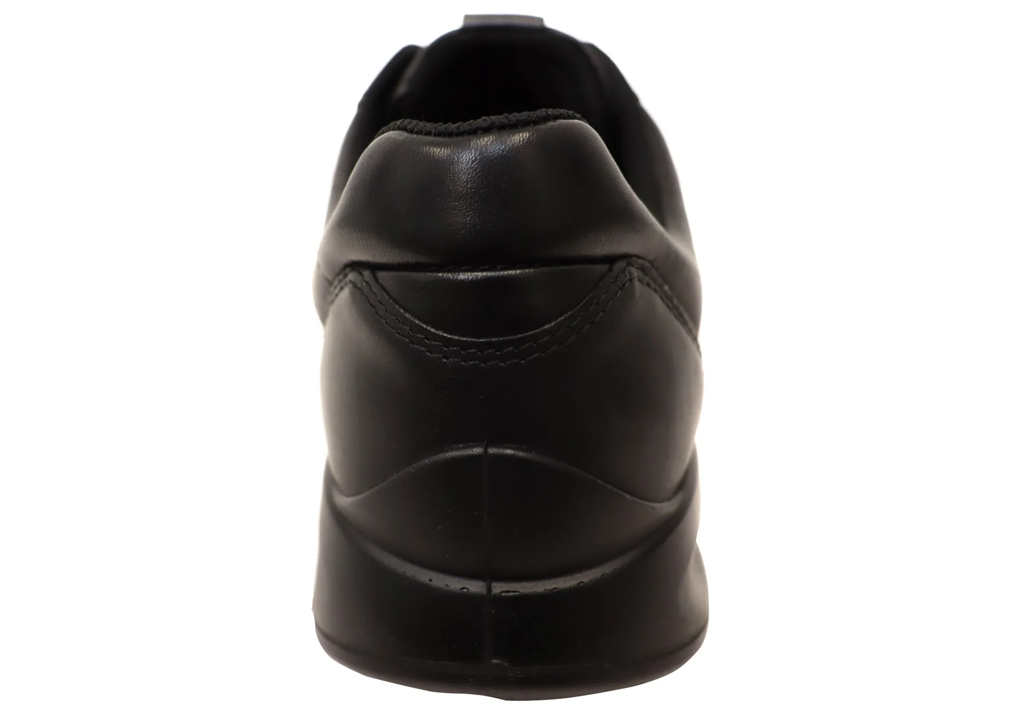ECCO Mens Comfortable Leather Aquet Sneakers Shoes ecco Shoes