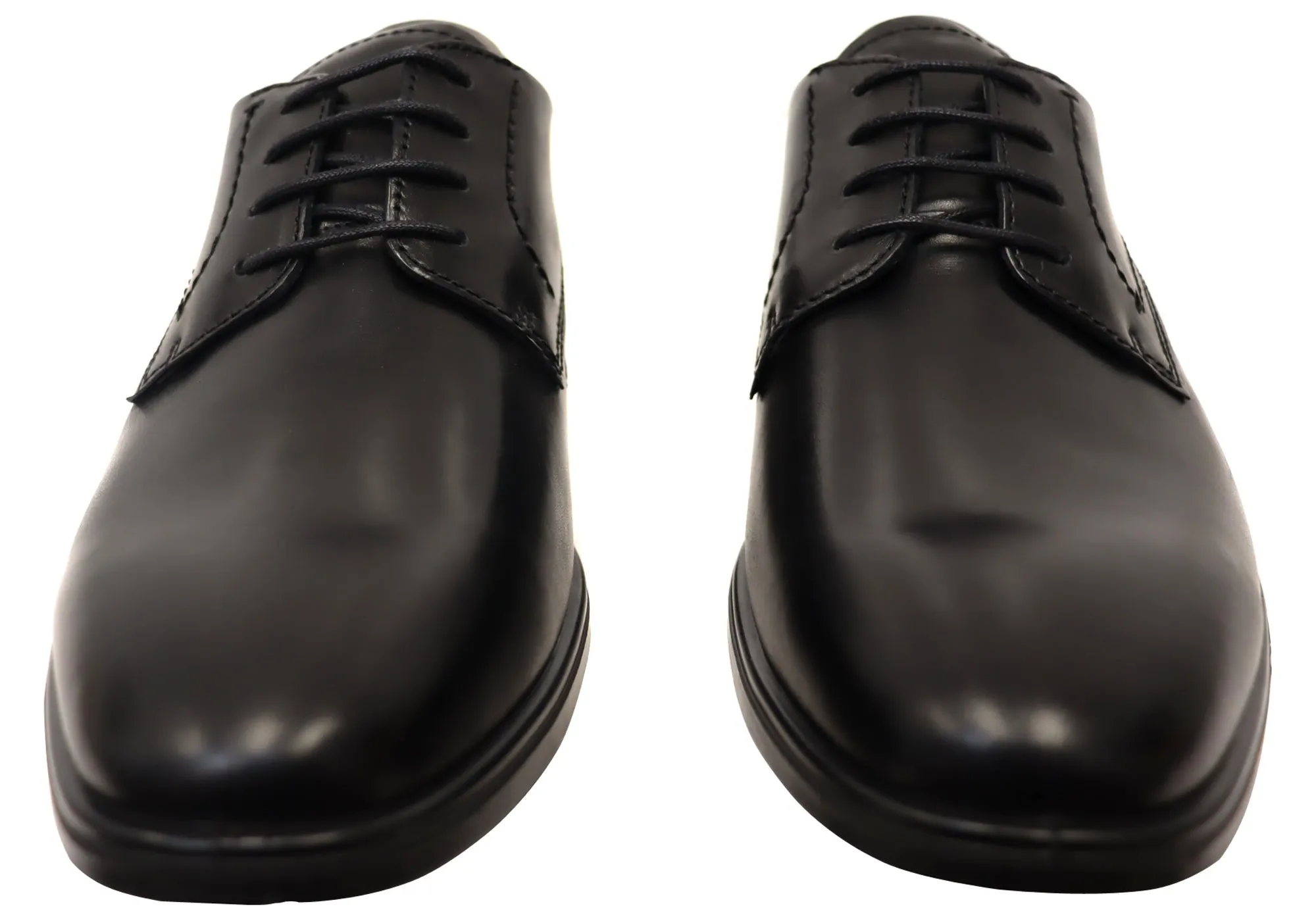 ECCO Mens Comfortable Leather Melbourne Lace Up Dress Shoes ecco Shoes