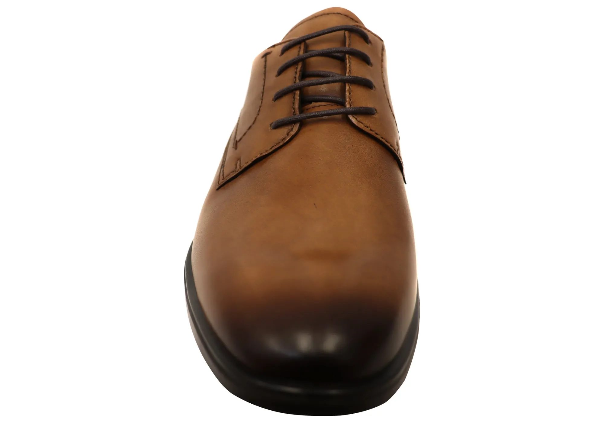 ECCO Mens Comfortable Leather Melbourne Lace Up Dress Shoes ecco Shoes