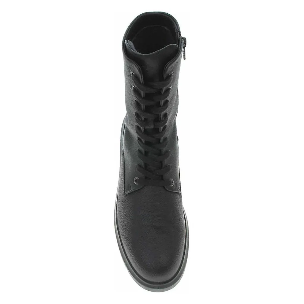 Ecco Nouvelle Water Resistant Leather Women's Mid Calf Boots ecco Shoes
