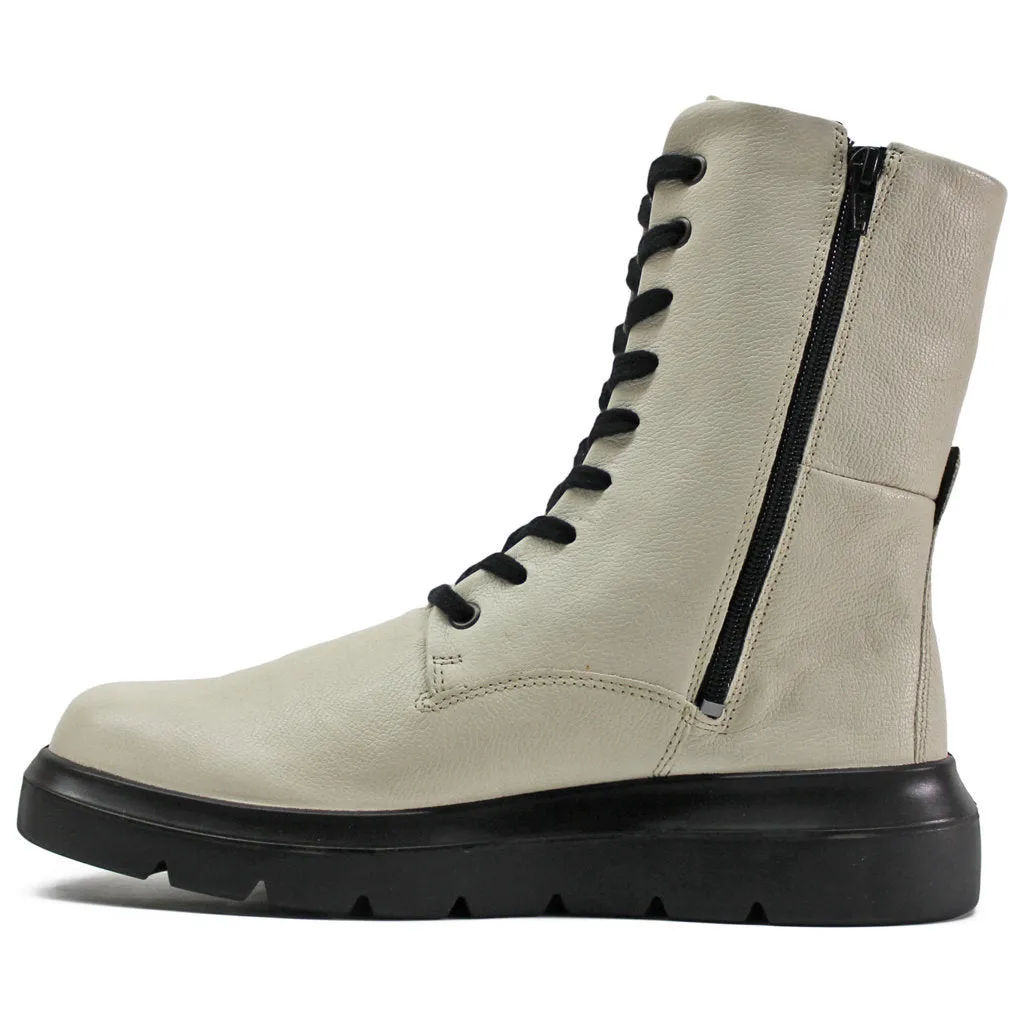 Ecco Nouvelle Water Resistant Leather Women's Mid Calf Boots ecco Shoes