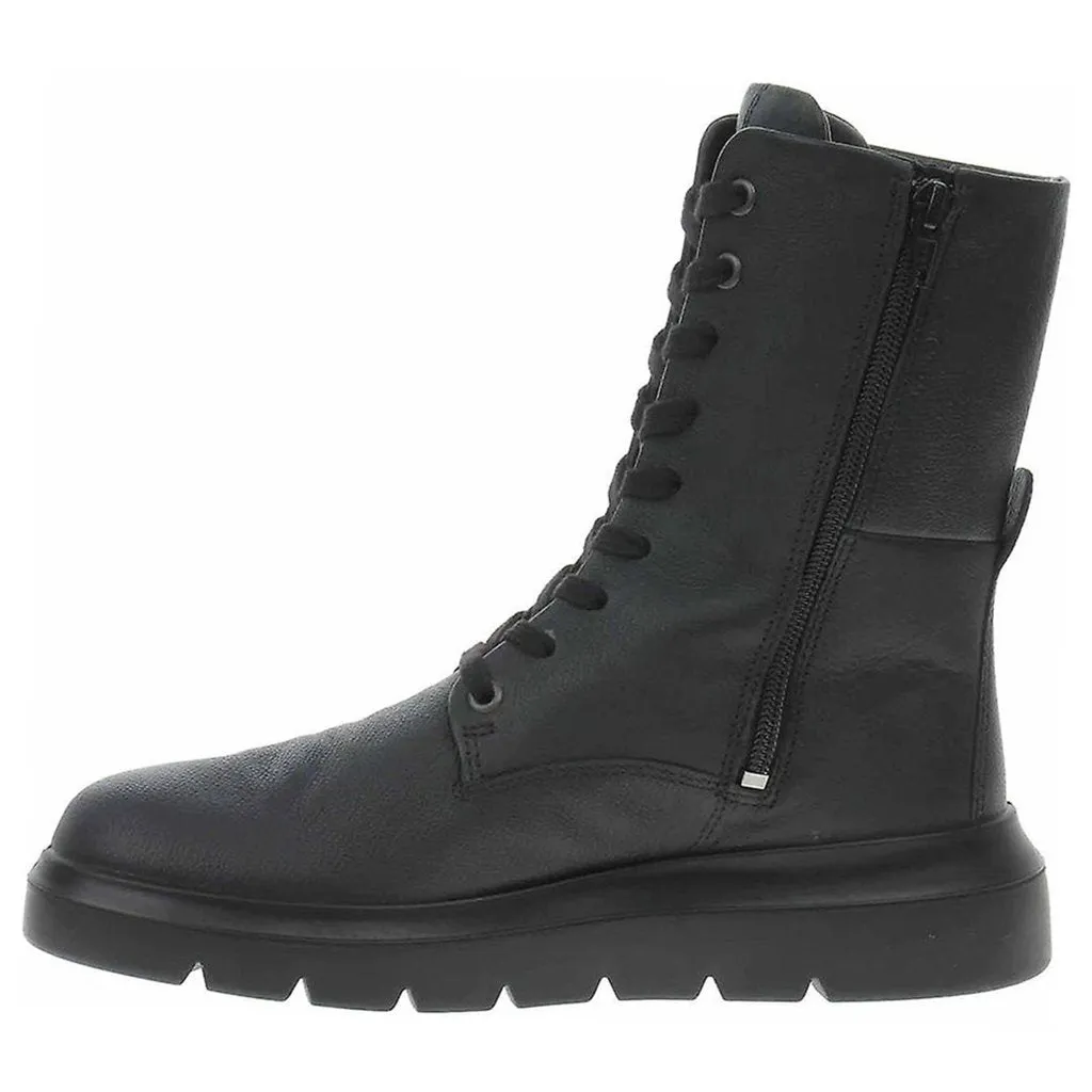 Ecco Nouvelle Water Resistant Leather Women's Mid Calf Boots ecco Shoes
