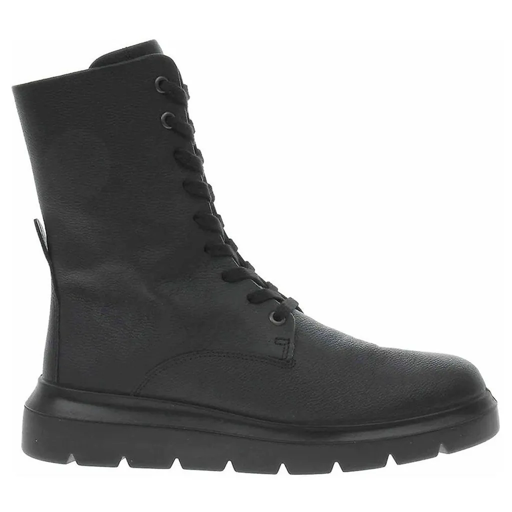 Ecco Nouvelle Water Resistant Leather Women's Mid Calf Boots ecco Shoes