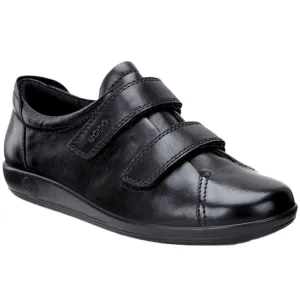 Ecco Soft 2.0 Full Grain Leather Women's Velcro Shoes ecco Shoes