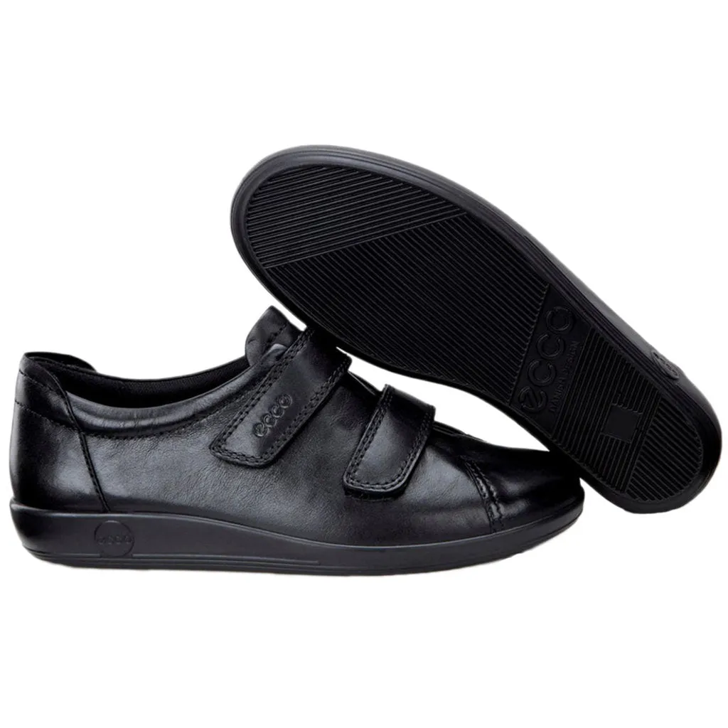 Ecco Soft 2.0 Full Grain Leather Women's Velcro Shoes ecco Shoes