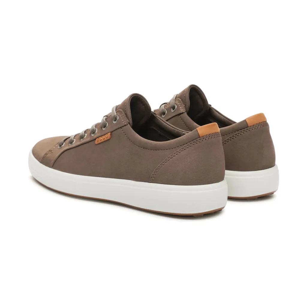 Ecco Soft 7 Full Grain Leather Men's Casual Trainers ecco Shoes