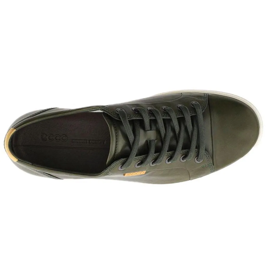 Ecco Soft 7 Full Grain Leather Men's Casual Trainers ecco Shoes