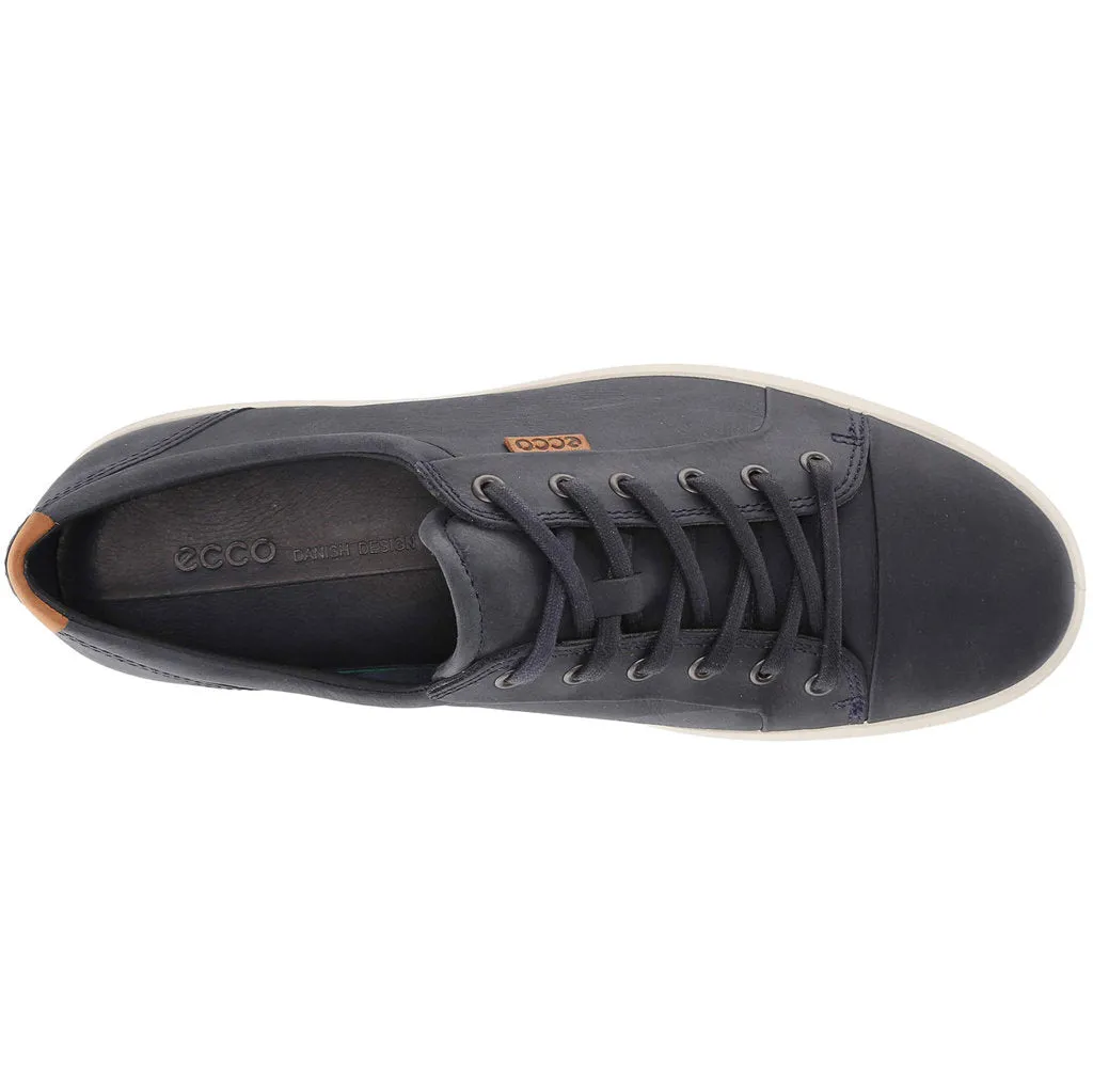 Ecco Soft 7 Full Grain Leather Men's Casual Trainers ecco Shoes