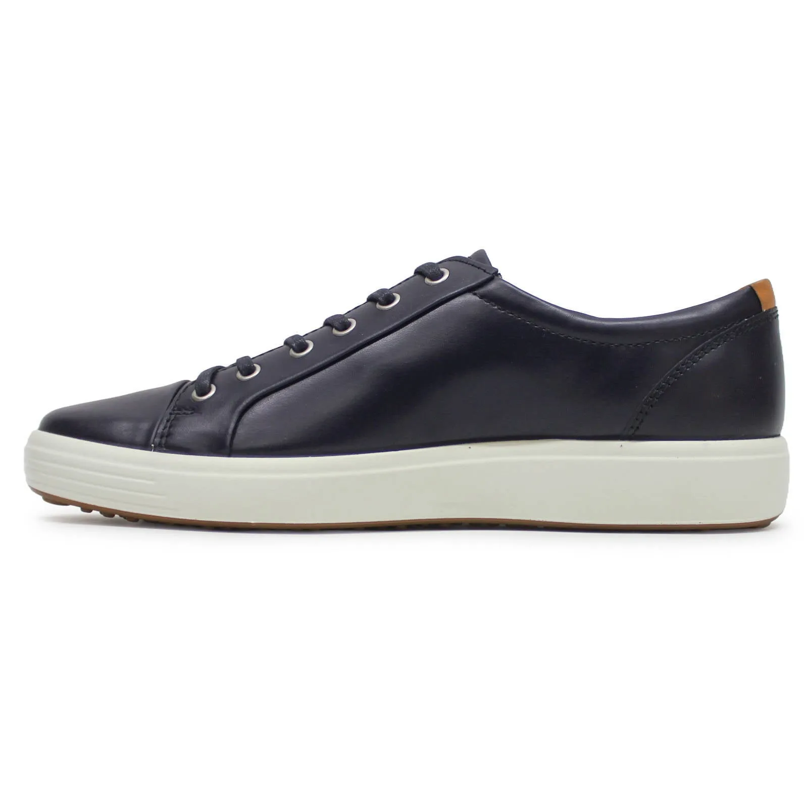 Ecco Soft 7 Full Grain Leather Men's Casual Trainers ecco Shoes