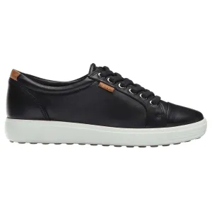 Ecco Soft 7 Full Grain Leather Men's Casual Trainers ecco Shoes