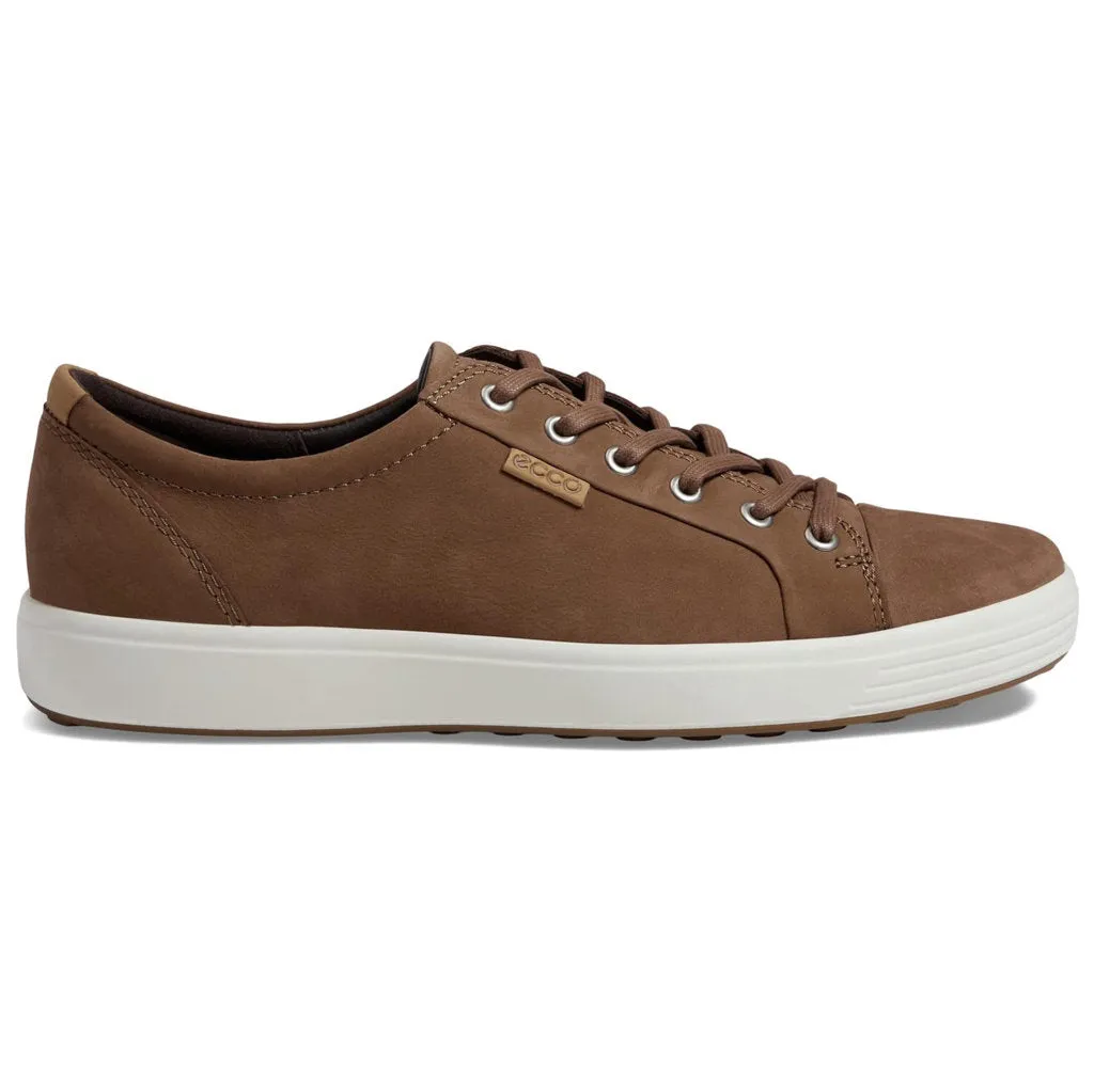 Ecco Soft 7 Full Grain Leather Men's Casual Trainers ecco Shoes
