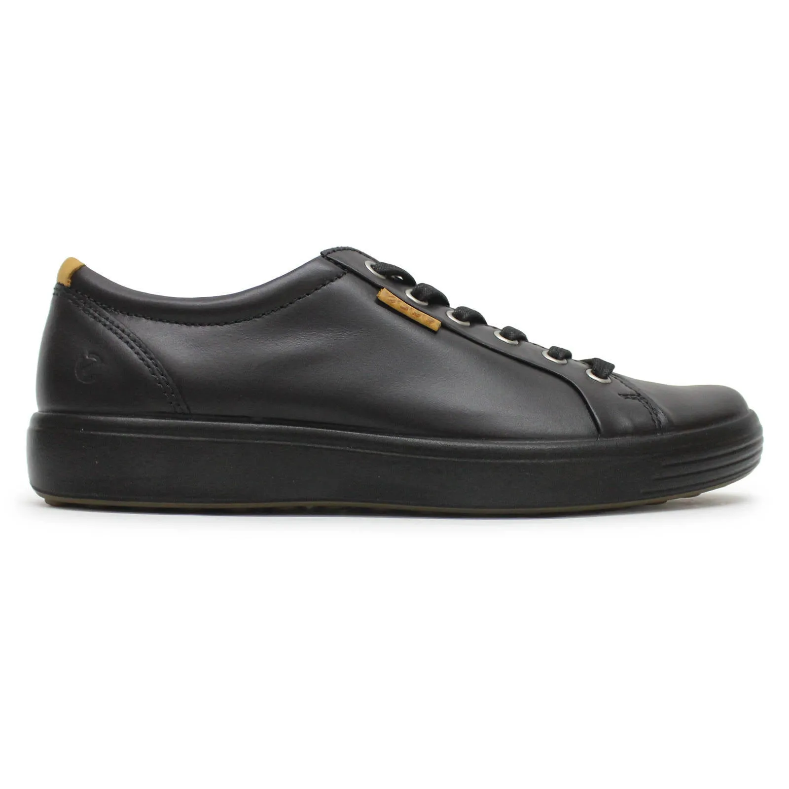 Ecco Soft 7 Full Grain Leather Men's Casual Trainers ecco Shoes