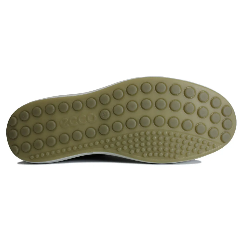 Ecco Soft 7 Full Grain Leather Men's Casual Trainers ecco Shoes