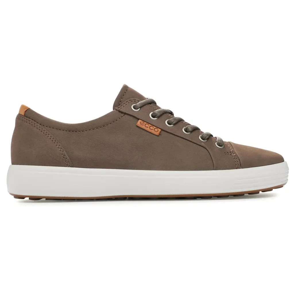 Ecco Soft 7 Full Grain Leather Men's Casual Trainers ecco Shoes