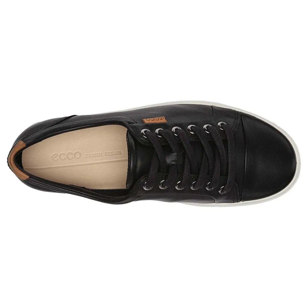 Ecco Soft 7 Full Grain Leather Men's Casual Trainers ecco Shoes