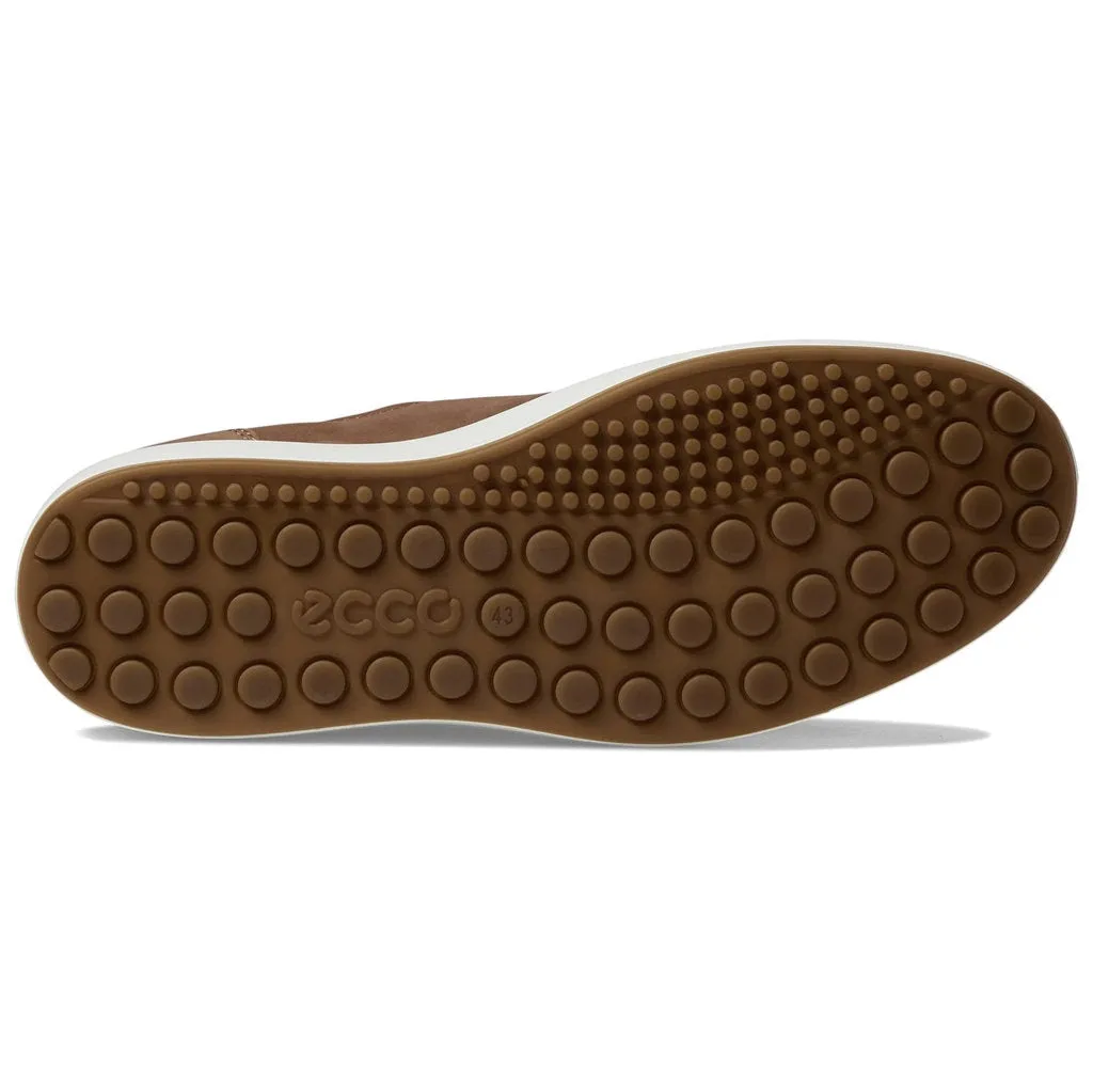 Ecco Soft 7 Full Grain Leather Men's Casual Trainers ecco Shoes
