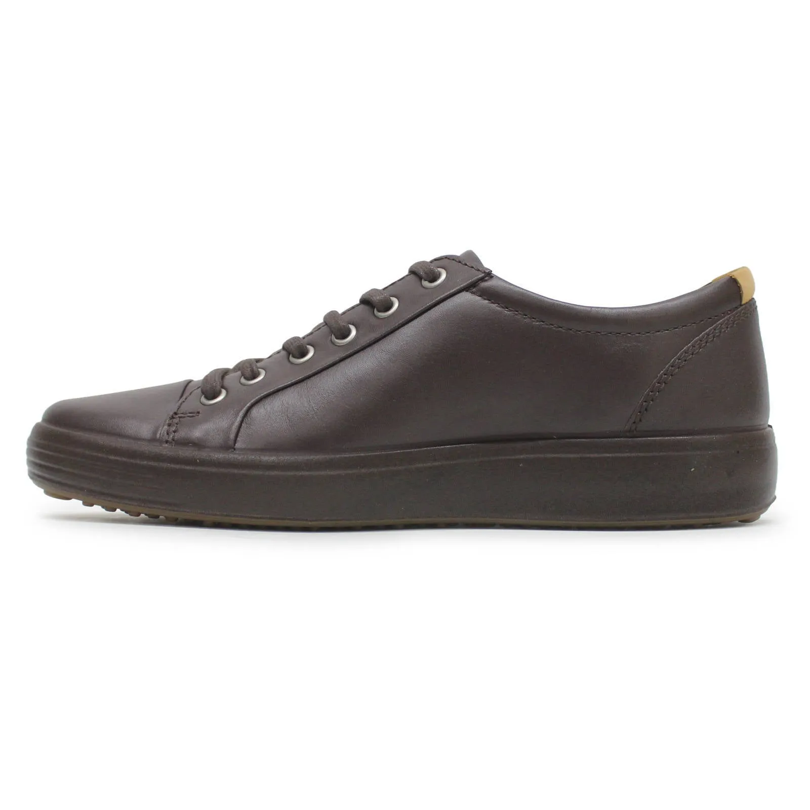 Ecco Soft 7 Full Grain Leather Men's Casual Trainers ecco Shoes