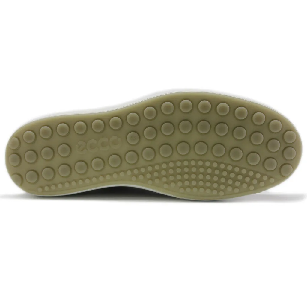 Ecco Soft 7 Full Grain Leather Men's Casual Trainers ecco Shoes