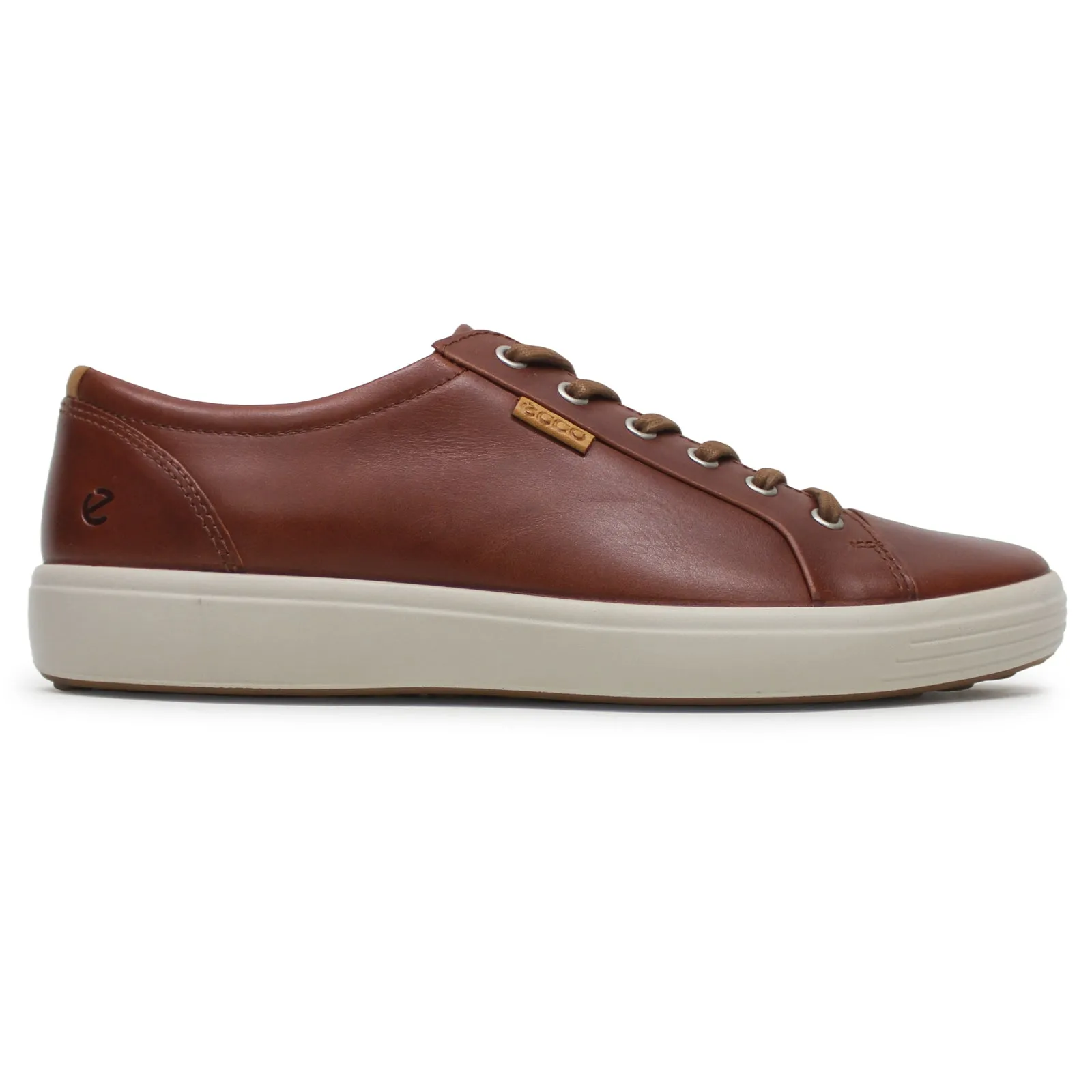 Ecco Soft 7 Full Grain Leather Men's Casual Trainers ecco Shoes