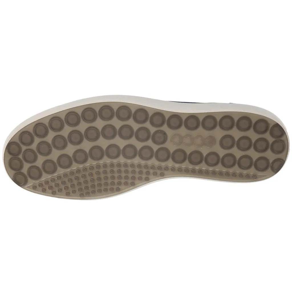 Ecco Soft 7 Full Grain Leather Men's Casual Trainers ecco Shoes