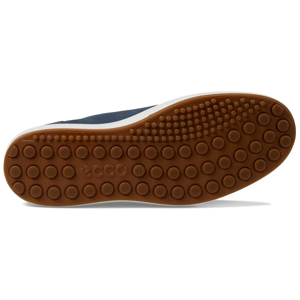 Ecco Soft 7 Full Grain Leather Men's Casual Trainers ecco Shoes