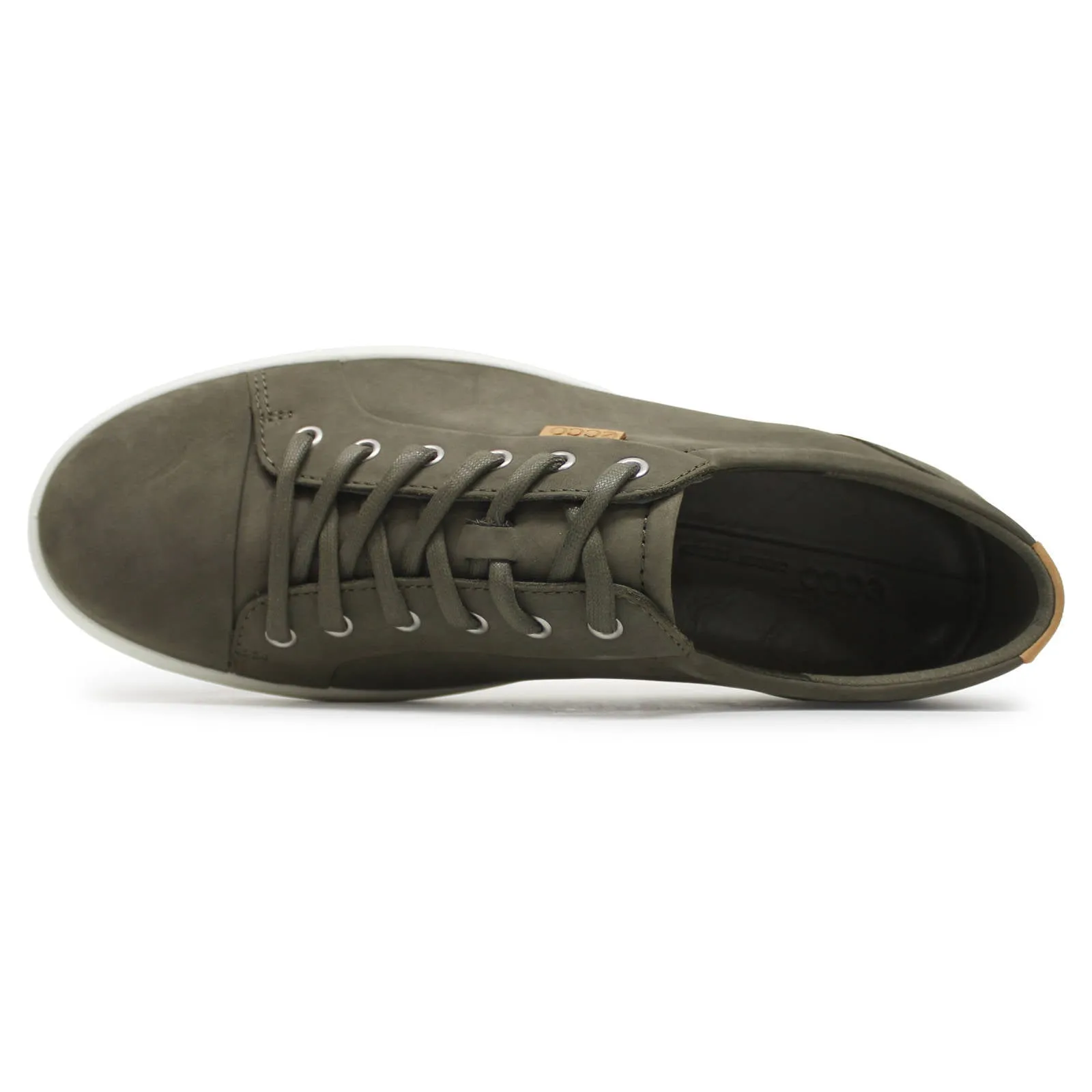 Ecco Soft 7 Full Grain Leather Men's Casual Trainers ecco Shoes