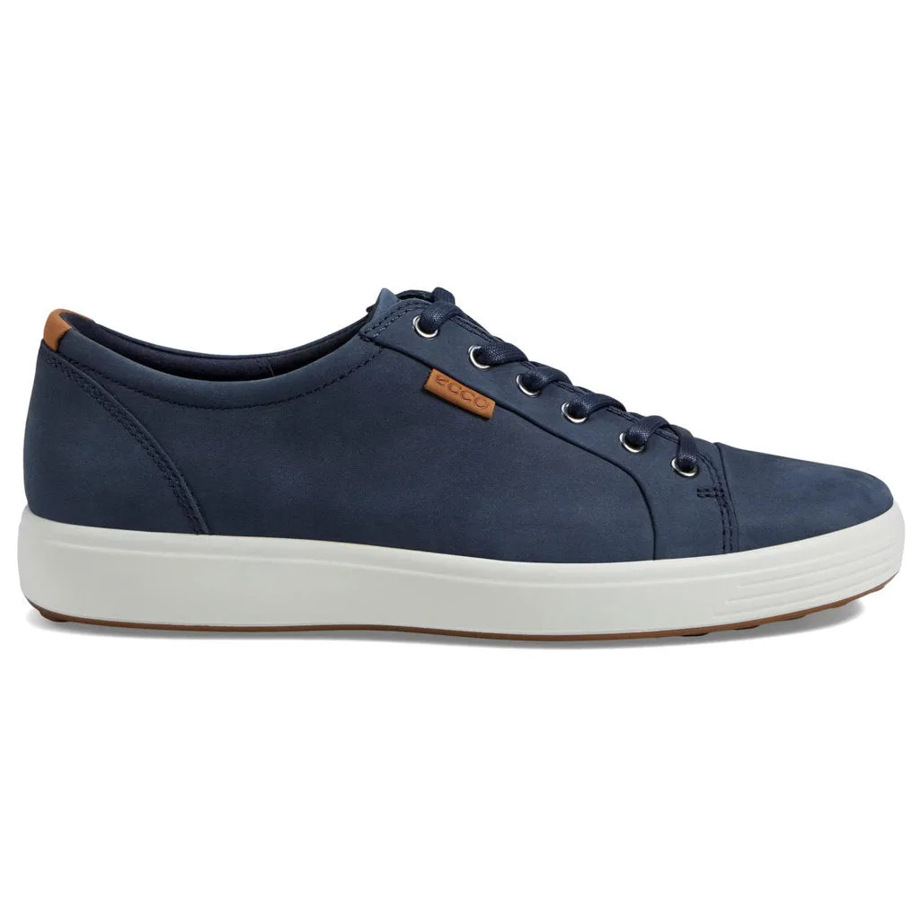 Ecco Soft 7 Full Grain Leather Men's Casual Trainers ecco Shoes