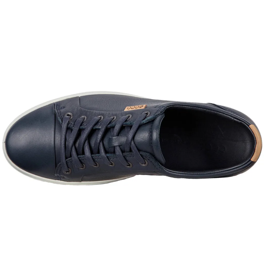 Ecco Soft 7 Full Grain Leather Men's Casual Trainers ecco Shoes