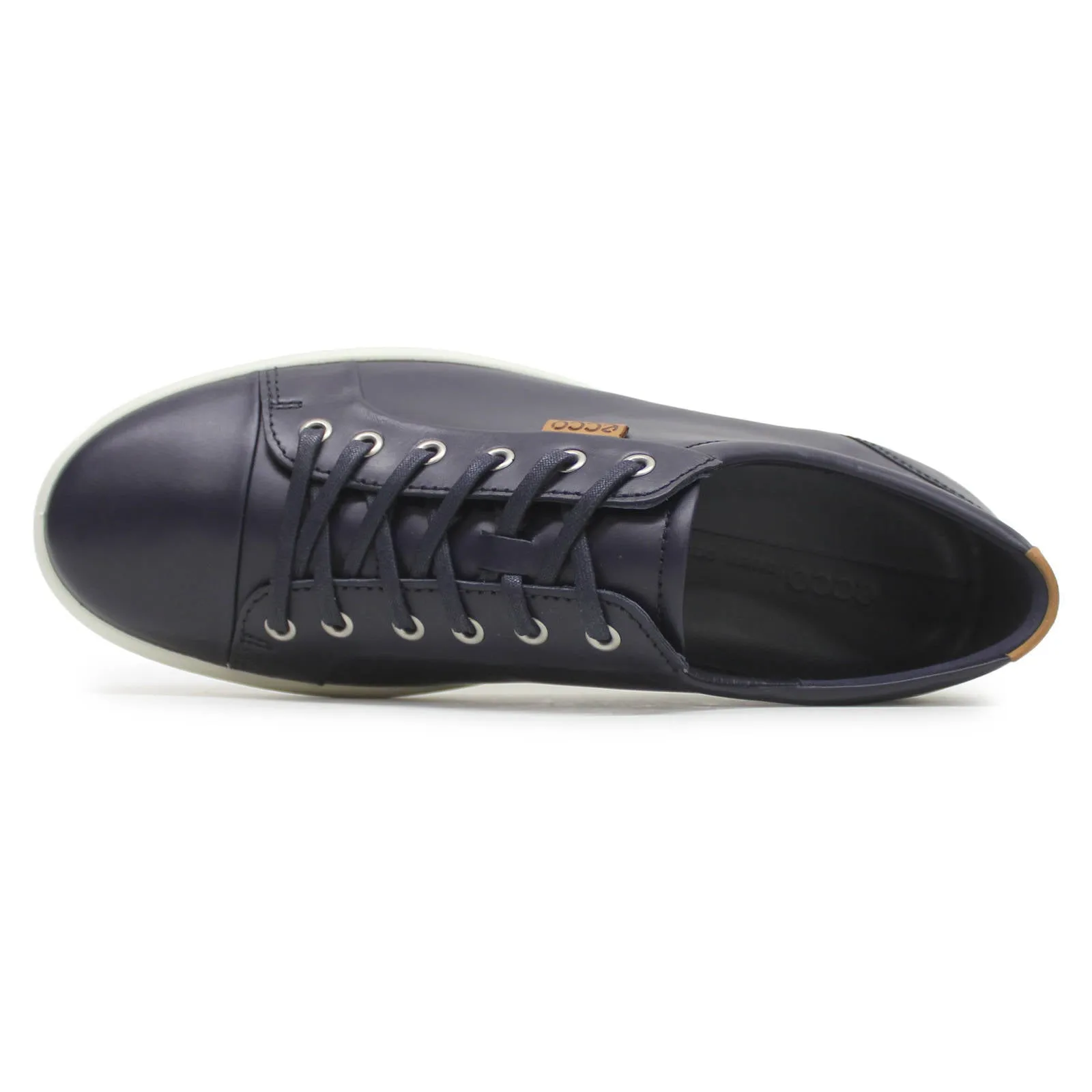 Ecco Soft 7 Full Grain Leather Men's Casual Trainers ecco Shoes
