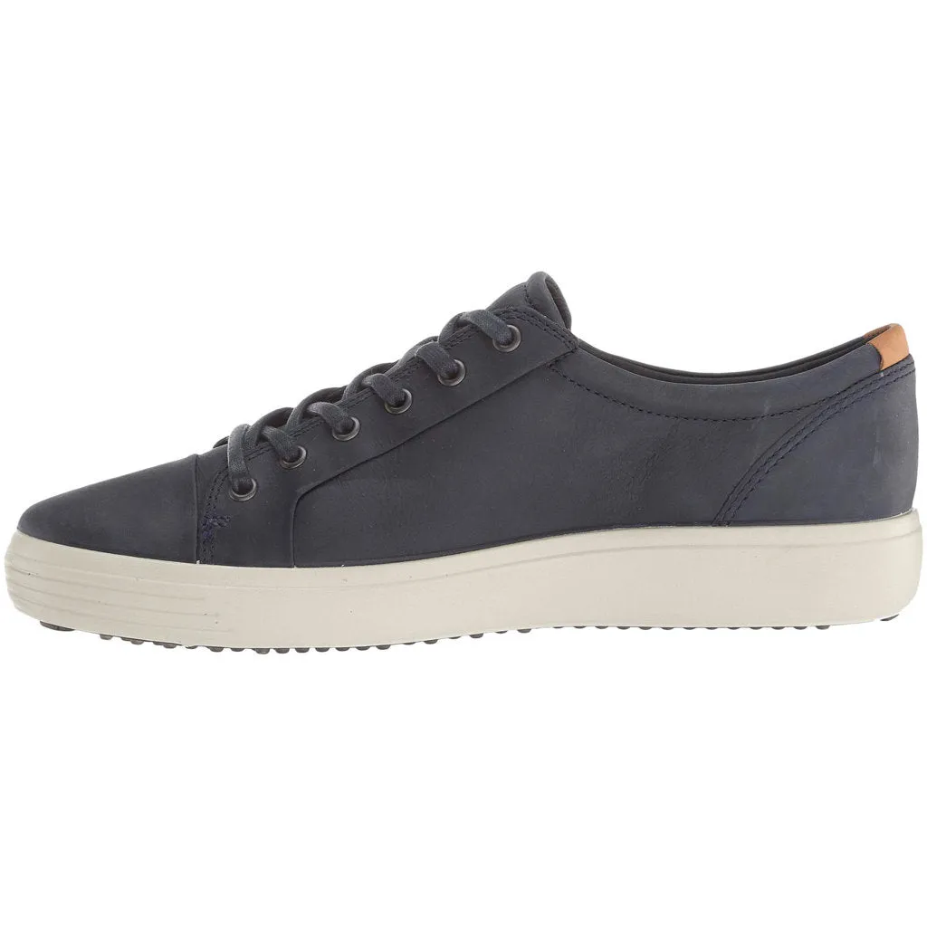 Ecco Soft 7 Full Grain Leather Men's Casual Trainers ecco Shoes