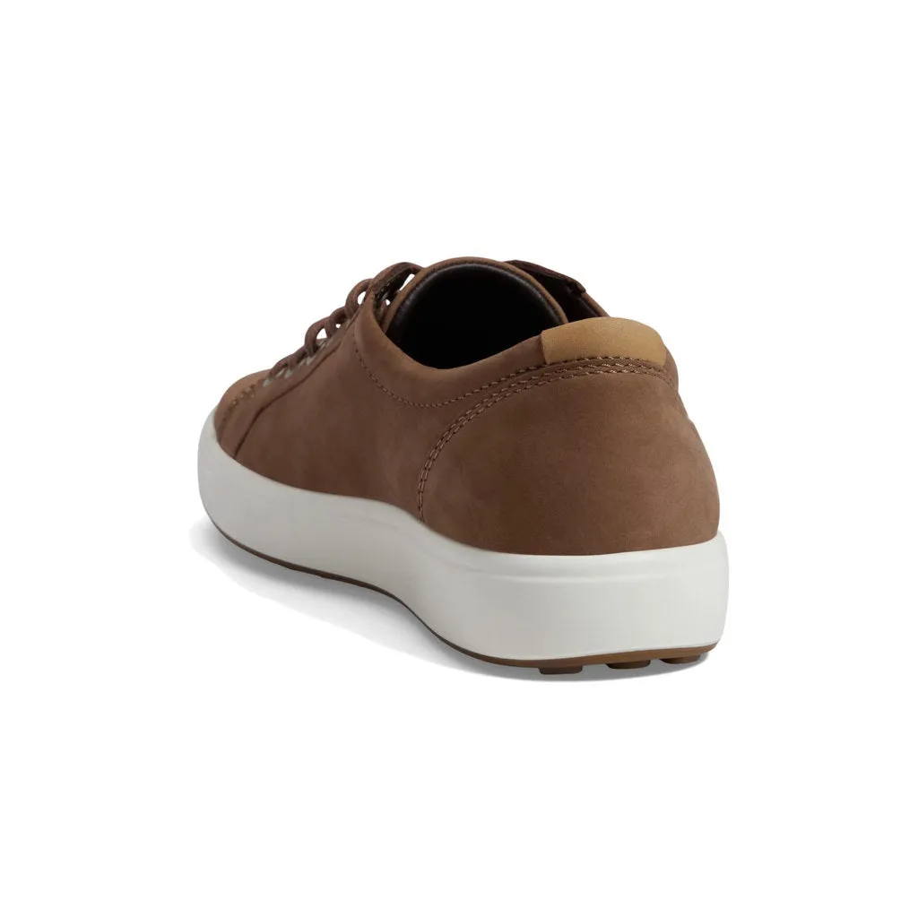 Ecco Soft 7 Full Grain Leather Men's Casual Trainers ecco Shoes