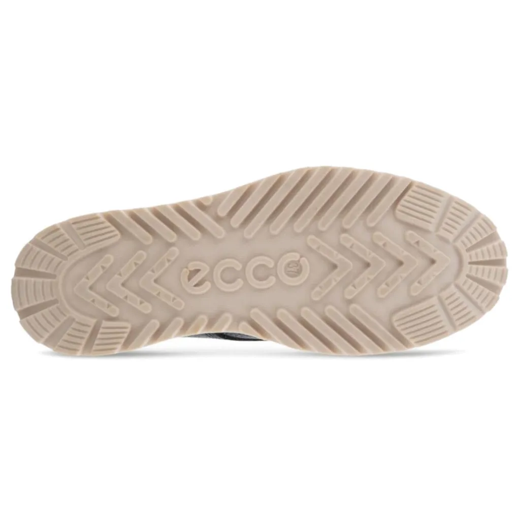 Ecco Staker Leather Women's Ankle Moc Toe Boots ecco Shoes