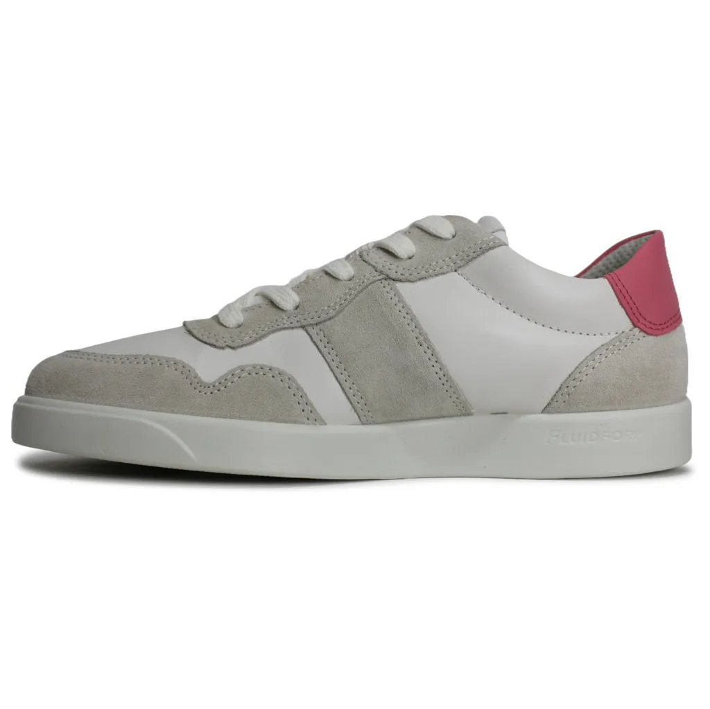 Ecco Street Lite Nubuck Leather Women's Low Top Trainers ecco Shoes