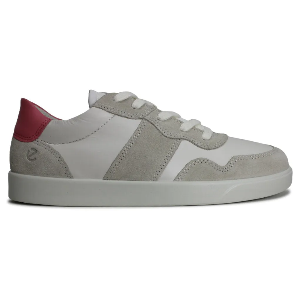 Ecco Street Lite Nubuck Leather Women's Low Top Trainers ecco Shoes