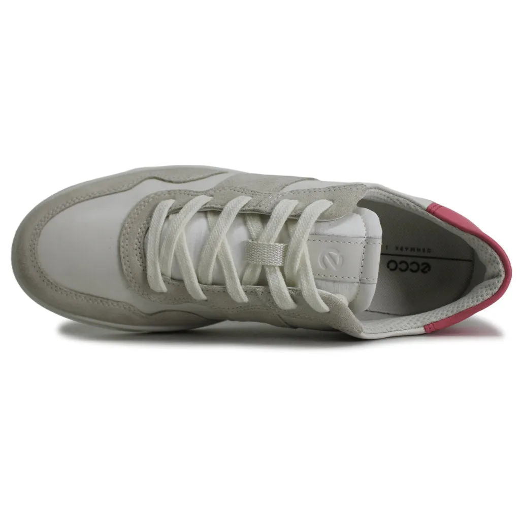 Ecco Street Lite Nubuck Leather Women's Low Top Trainers ecco Shoes
