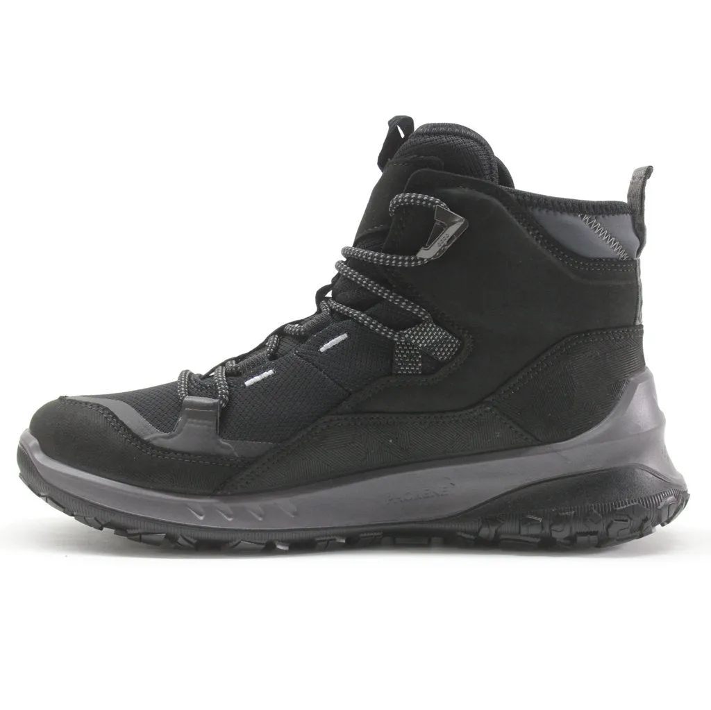 Ecco ULT TRN Leather Textile Women's Ankle Hiking Boots ecco Shoes