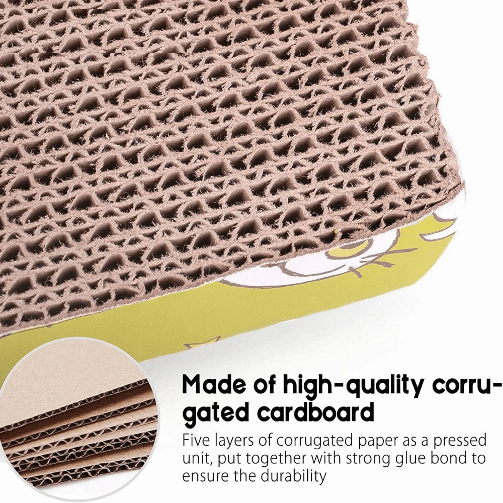 Emily Pets Sofa Bed Scratching Pad for Kittens (Beige) (Pack of 2)