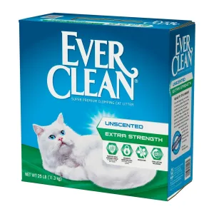Ever Clean Extra Strength Unscented Formula unscented cat litter, dust free litter