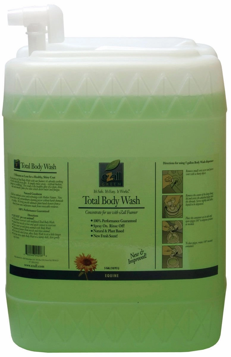 eZall GREEN Total Body Wash