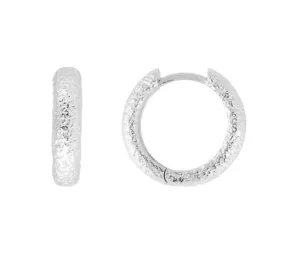 Fairley Antique Silver Midi Hoops Shoes_Fairley