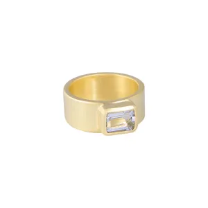Fairley Aquamarine Band Ring Shoes_Fairley