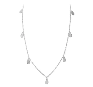 Fairley Aruba Charm Necklace Silver Shoes_Fairley