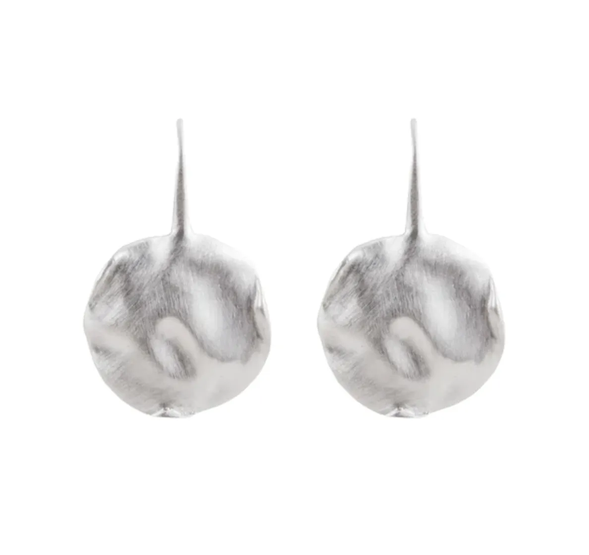 Fairley Beaten Disc Silver Shoes_Fairley