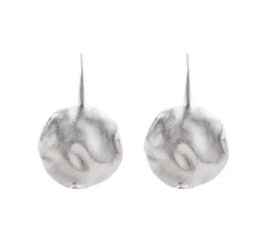Fairley Beaten Disc Silver Shoes_Fairley