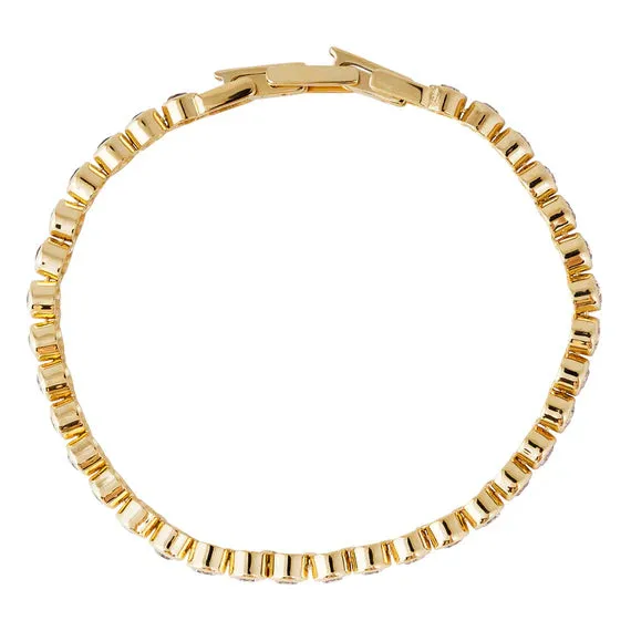 Fairley Bezel Set Tennis Bracelet Shoes_Fairley