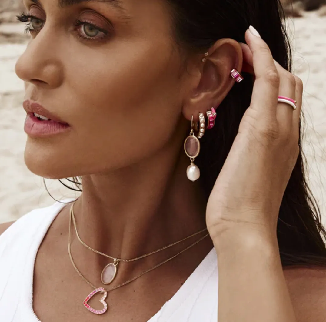 Fairley Crystal Pearl Maxi Hoops Shoes_Fairley
