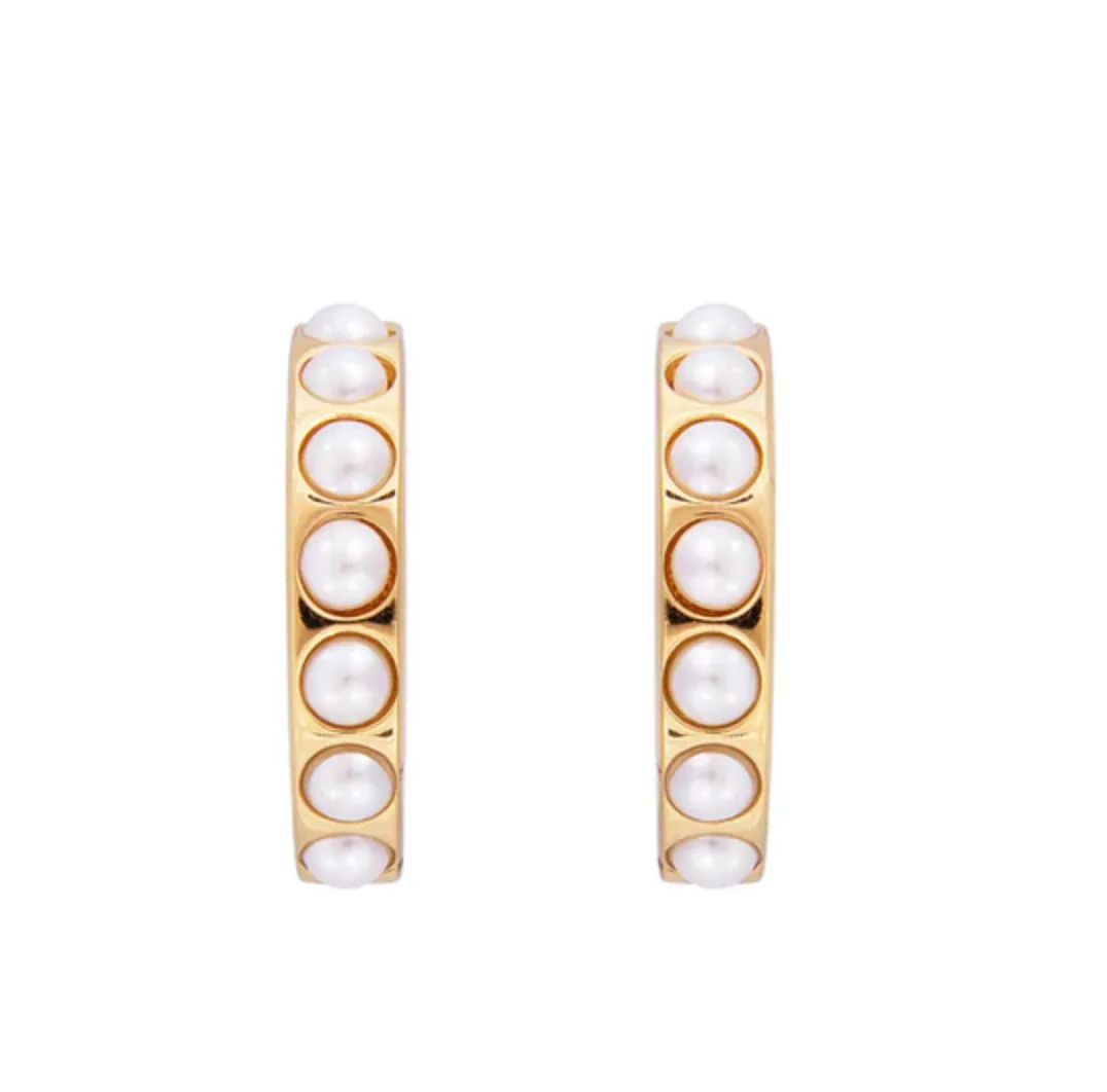 Fairley Crystal Pearl Maxi Hoops Shoes_Fairley