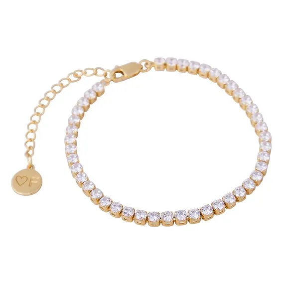 Fairley Crystal Tennis Bracelet Shoes_Fairley